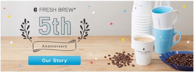 FRESH BREW®は5周年を迎えました。