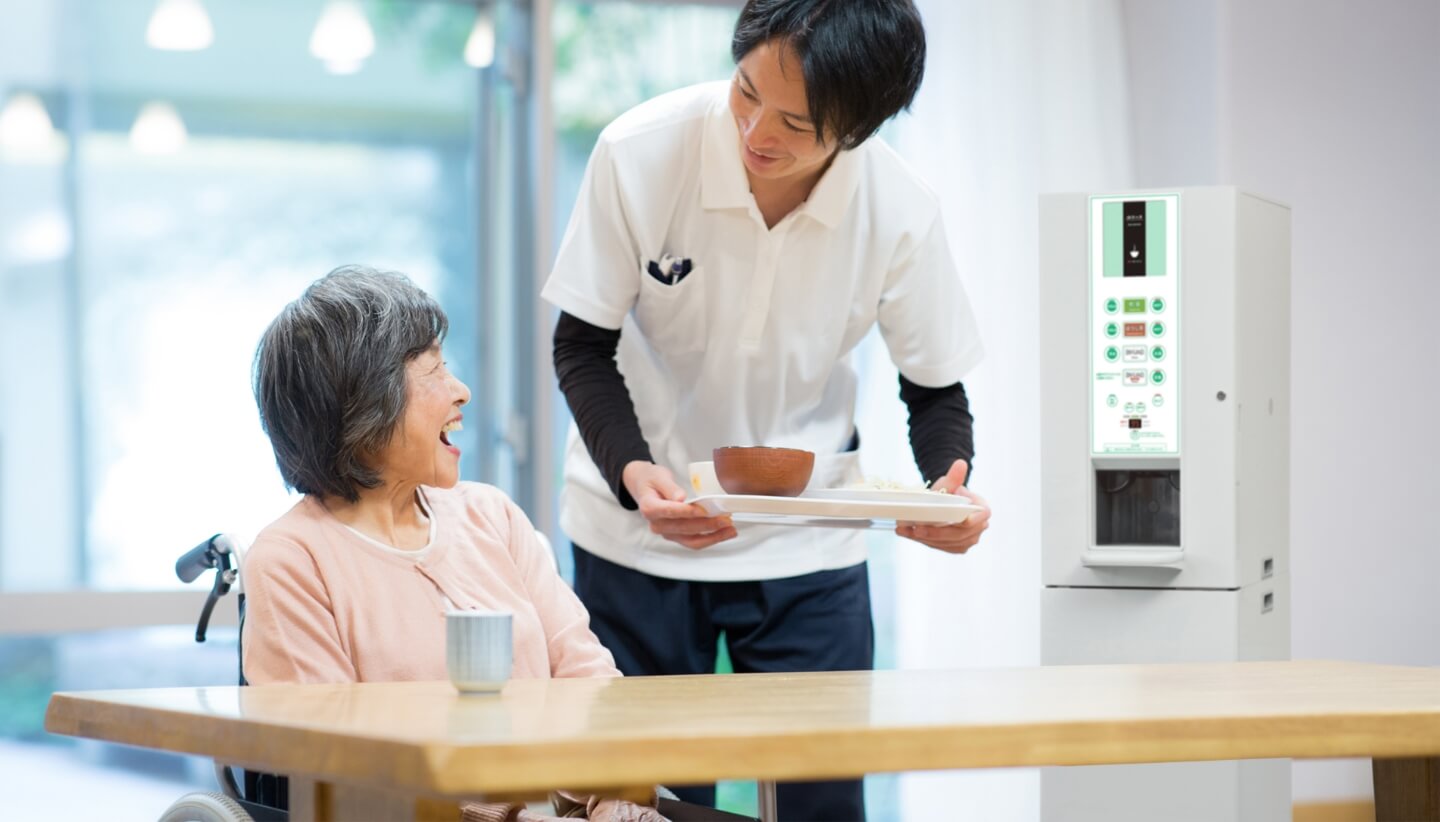 銘茶工房】省エネ機能搭載パウダー給茶機 エームサービス