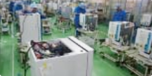 熟練工による丁寧な組み立て。